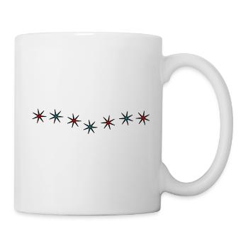 STAR. STAR. STARS. FEAST. ANNIVERSARY. CHRISTMAS - Mug - white - Right
