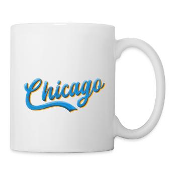 Chicago cool design - Mug - white - Right