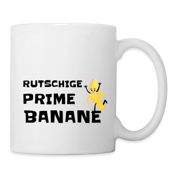 Rutschige Prime Banane - Tasse - Weiß - Rechts