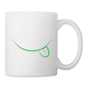 content - Mug blanc - blanc - Droite