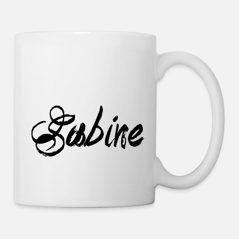 Sabine - Tasse - Weiß