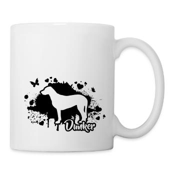 DUNKER Hunde Hund Wilsigns - Tasse - Weiß - Rechts