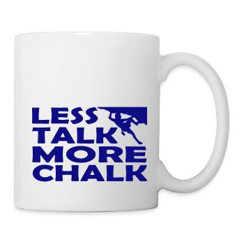 Bouldern Klettern Climbing - Tasse - Weiß - Rechts