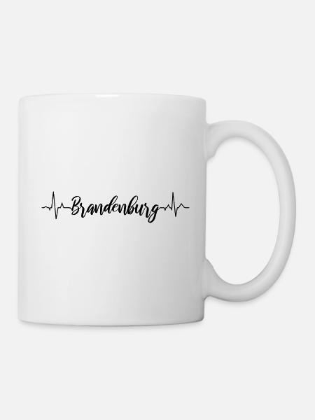 EKG Brandenburg - Tasse - Weiß