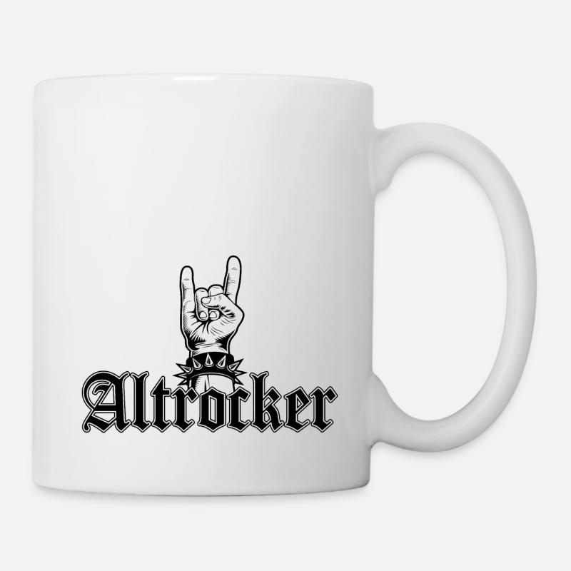 Altrocker - Tasse - Weiß