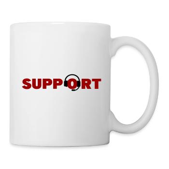 Support Headset - Tasse - Weiß - Rechts