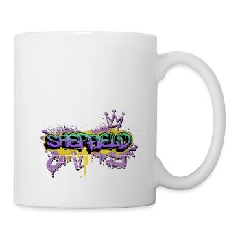 Sheffield England UK City Graffiti Spray Sprayer - Mug - white - Right