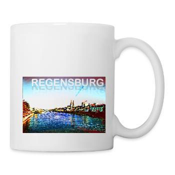 Regensburg - Tasse - Weiß - Rechts
