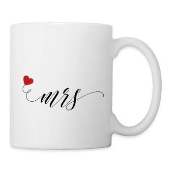madame mrs t-shirt couple - Mug blanc - blanc - Droite
