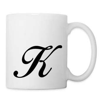 K - Mug - white - Right