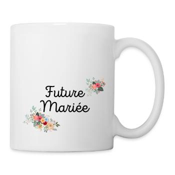 Future Mariée evjf t-shirt assorti - Mug blanc - blanc - Droite