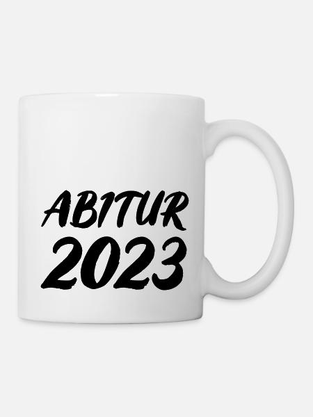 Abitur 2023 - Tasse - Weiß