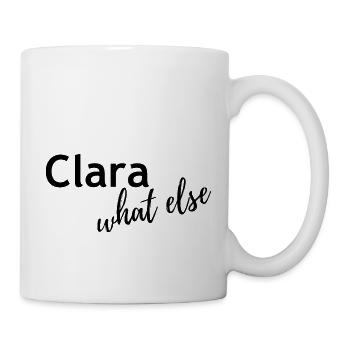 Clara What else - Tasse - Weiß - Rechts