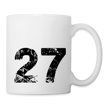 27 - Tasse - Weiß - Rechts