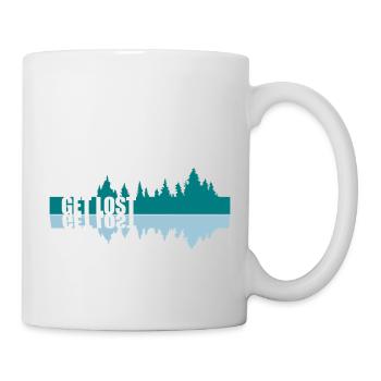 Mirroring Get Lost - Mug - white - Right