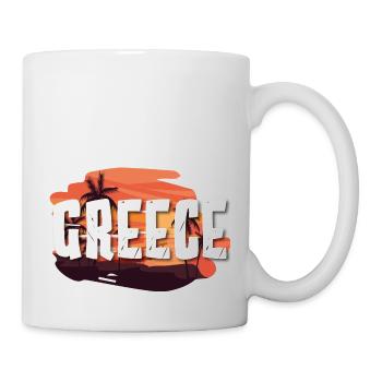 Greece - Tasse - Weiß - Rechts