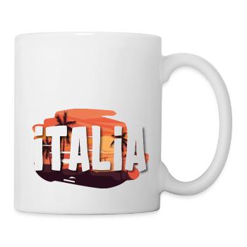 Italia - Tasse - Weiß - Rechts