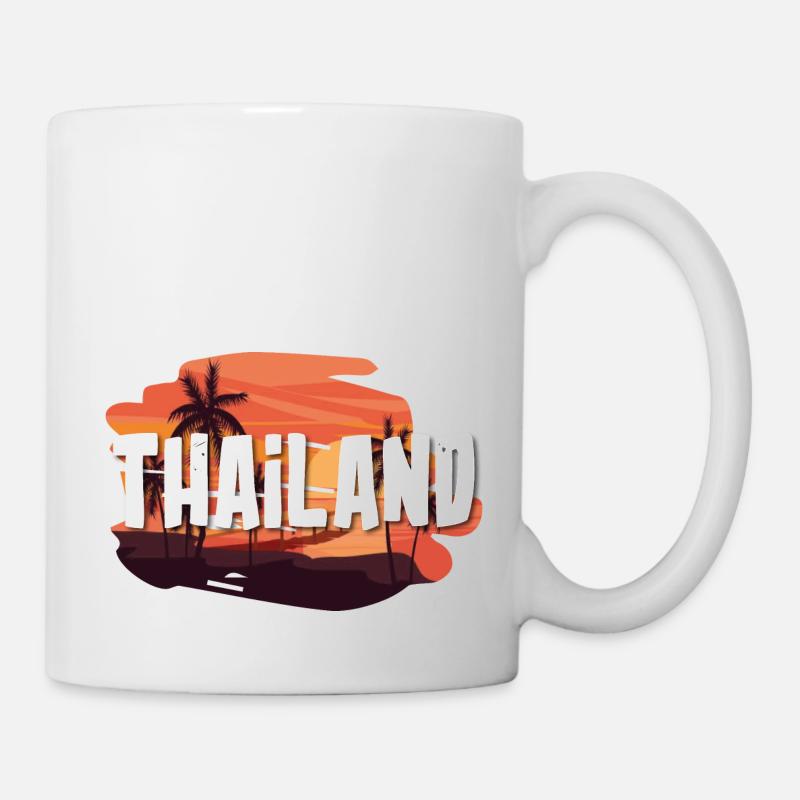 Thaïlande - Mug blanc - blanc