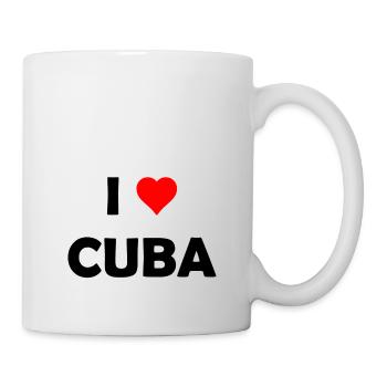 J’aime Cuba - J’aime Cuba - La Havane - Caraïbes - Mug blanc - blanc - Droite