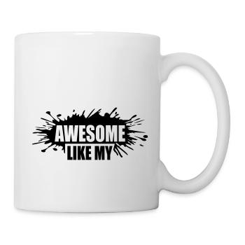 Template Awesome Like My - Mug - white - Right