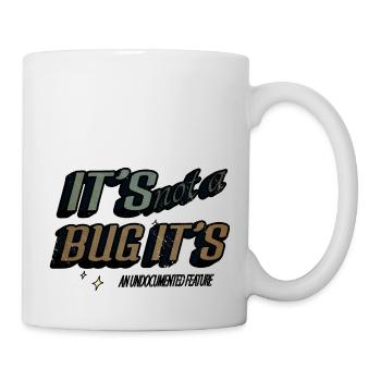 present idea funny bday geek jokes - Tasse - Weiß - Rechts