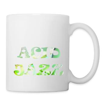 Retro Acid Jazz Funk - Tasse - Weiß - Rechts