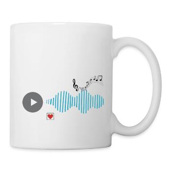 Soundwave - Tasse - Weiß - Rechts