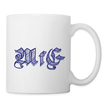 Mit freundlichen Grüßen - Tasse - Weiß - Rechts