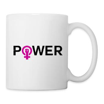 Girl Power Women's Power - Mug - white - Right