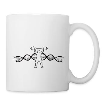 Fitness Strength Training Muscle Athletes Bodybuilder - Mug blanc - blanc - Droite