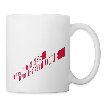 Quote do small things - Mug - white - Right