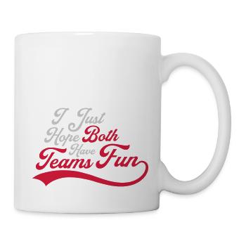 Both Teams Have Fun - Tasse - Weiß - Rechts