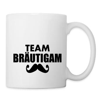 Team bräutigam - Tasse - Weiß - Rechts