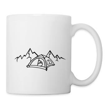 Mountain Sports Mountains Mountaineering Camping - Mug - white - Right