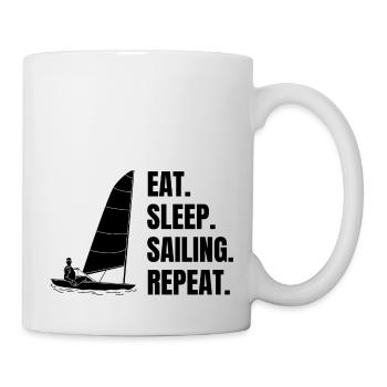 Sailing Ship Sail Boat Sailing Captain Sailor - Mug - white - Right