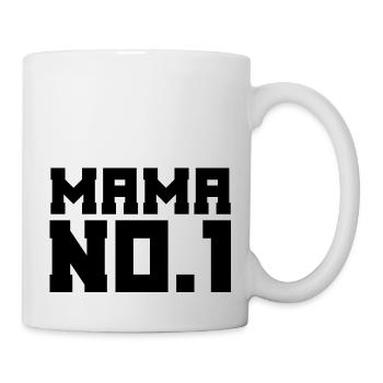 Mama No.1 | Mutter | Mama | Eltern | Frau - Tasse - Weiß - Rechts