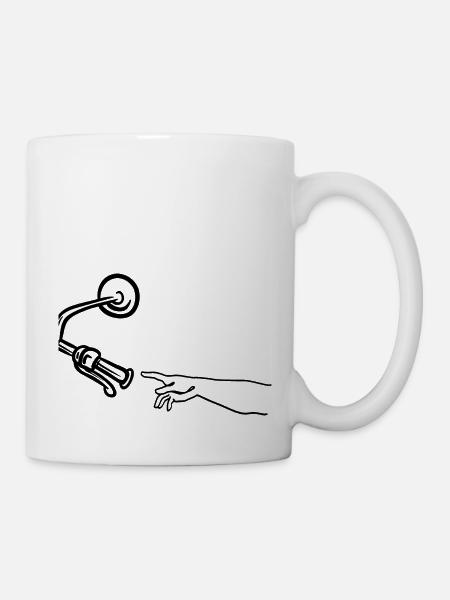 moto divine - Mug blanc - blanc