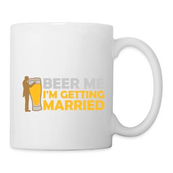 Beer Me Getting Married - Mug - white - Right