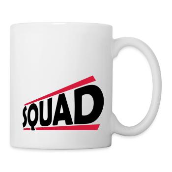 Conception du logo de l’équipe squad - Mug blanc - blanc - Droite