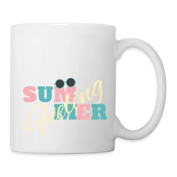 Summer Feeling - Tasse - Weiß - Rechts