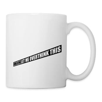 Permettez-moi d’exagérer - Mug blanc - blanc - Droite
