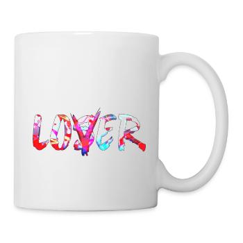 Loser lover funny meme clown geek cool vintage - Mug - white - Right