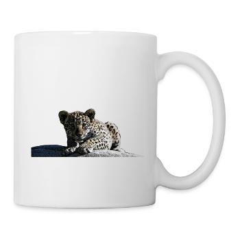 Baby-Jaguar - Tasse - Weiß - Rechts