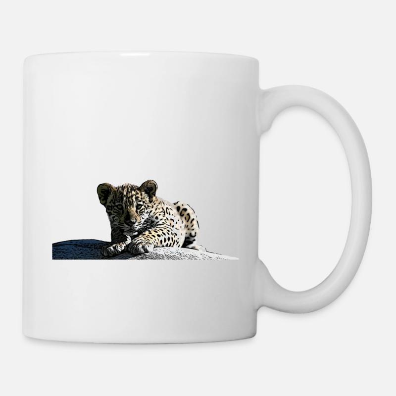 Bébé jaguar - Mug blanc - blanc
