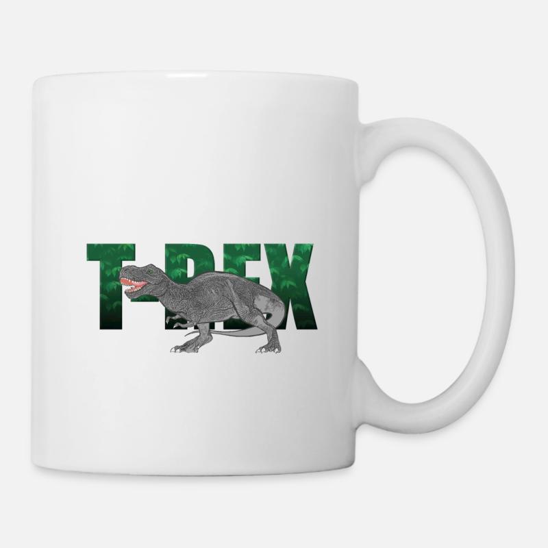 T-rex - Mug blanc - blanc