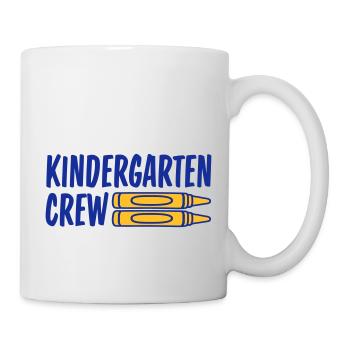 Kindergarten Crew Crayon Team - Mug - white - Right