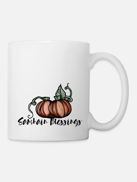 Samhain Segen - Tasse - Weiß