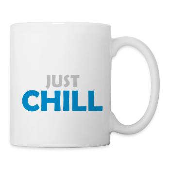 Just Chill Relax Logo - Mug - white - Right