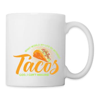 Taco Tacos Mexicain Fast Food Cadeau - Mug blanc - blanc - Droite