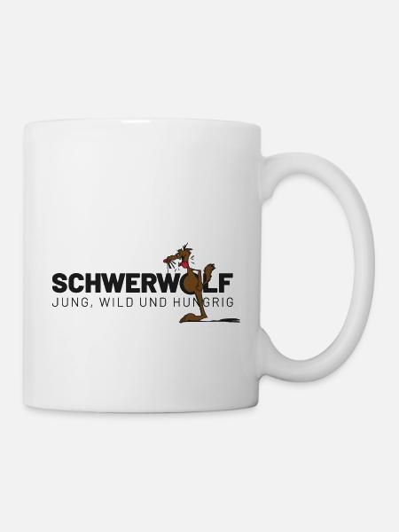 Schwerwolf - Tasse - Weiß
